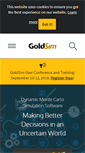 Mobile Screenshot of goldsim.com